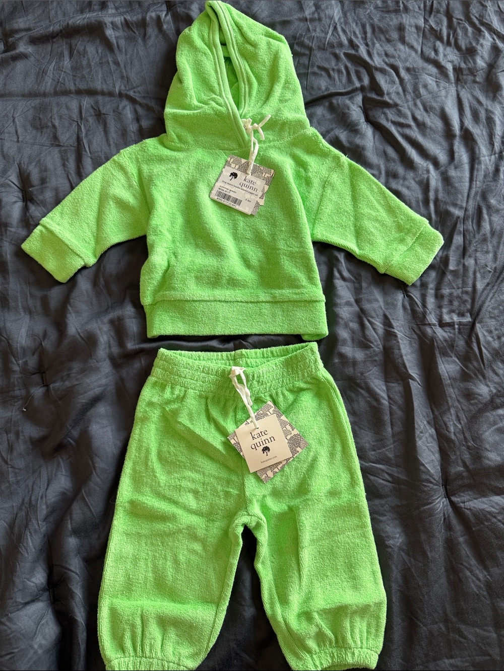 Kate Quinn Terry Cotton Jogger Set